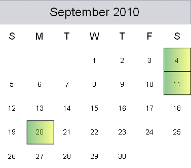 20th September 2010